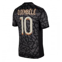 Camisa de Futebol Paris Saint-Germain Ousmane Dembele #10 Equipamento Alternativo 2023-24 Manga Curta